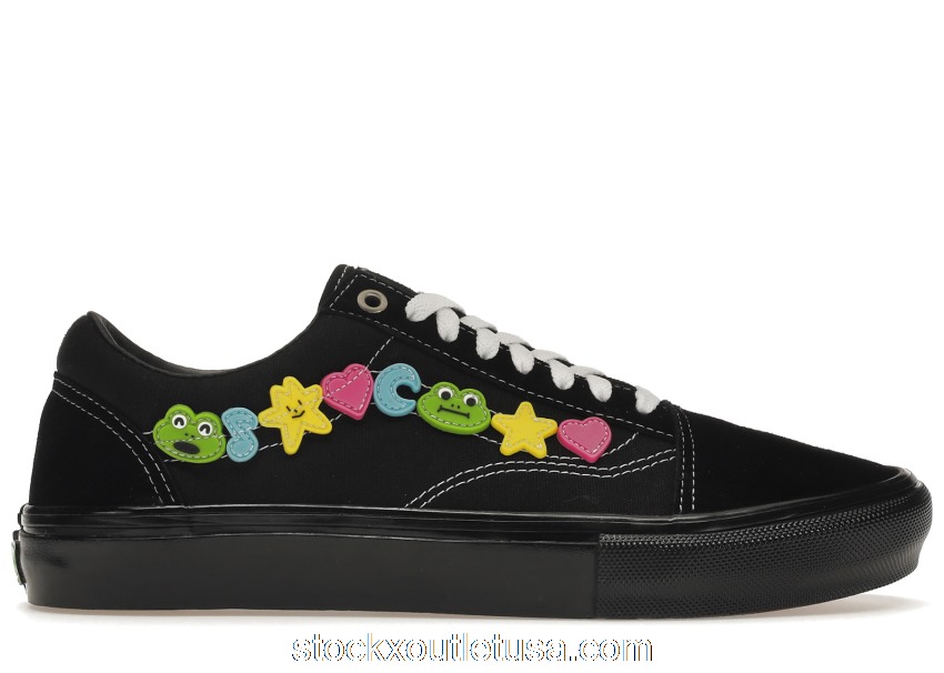 Outlet Vans Old Skool Frog Skateboards VN0A5HF33LT