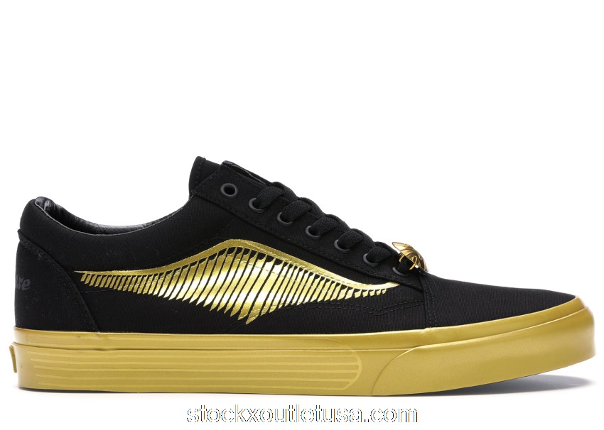 Outlet Vans Old Skool Harry Potter Golden Snitch