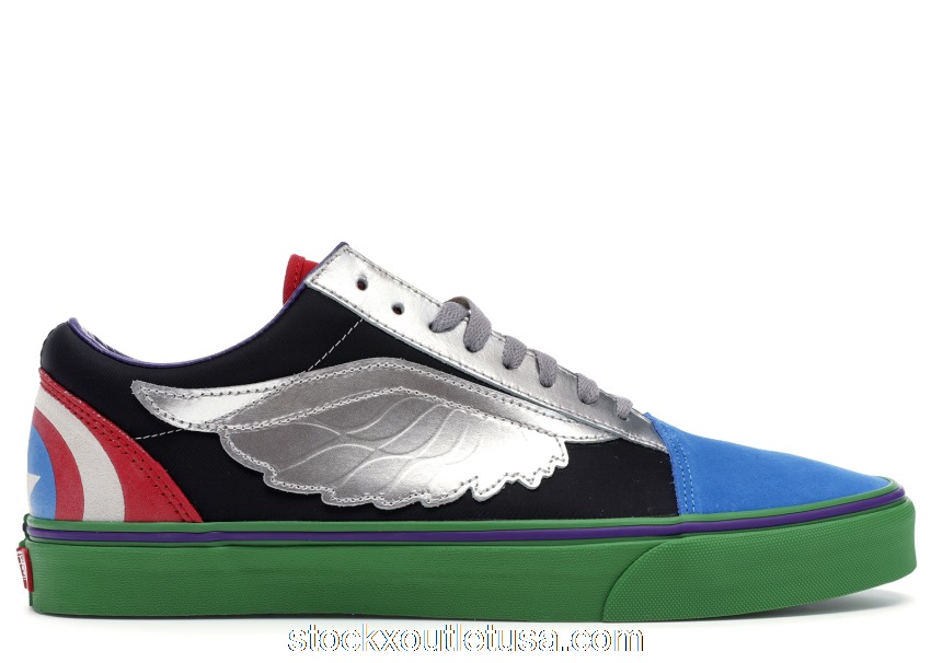 Outlet Vans Old Skool Marvel What The Avengers VN0A38G1U3V