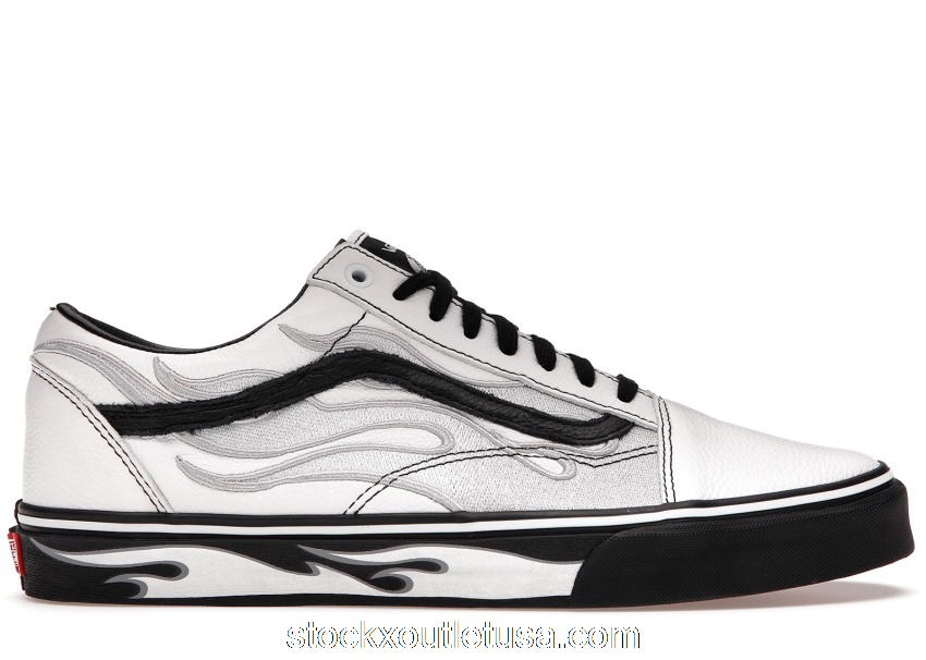 Outlet Vans Old Skool Pac Sun ASAP Rocky White