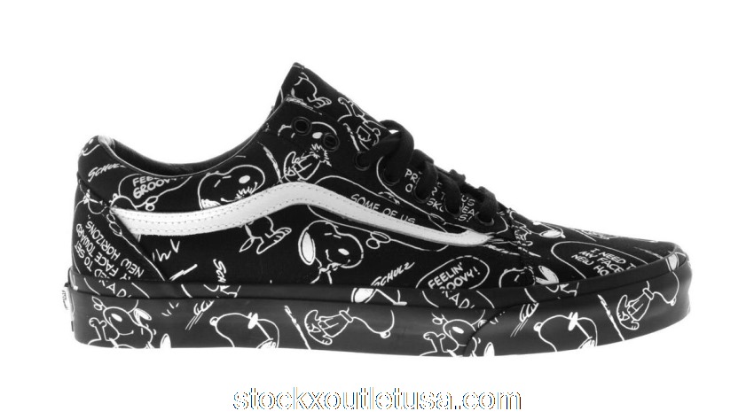 Outlet Vans Old Skool Peanuts Snoopy VN0A38G1QOG