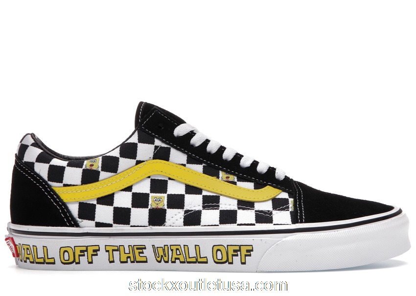 Outlet Vans Old Skool SpongeBob SquarePants Off The Wall VN0A38G19EK