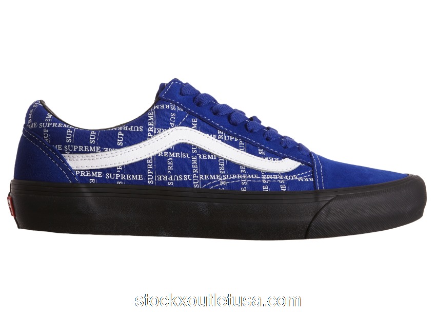 Outlet Vans Old Skool Supreme Grid Blue VN0A45JC2YX