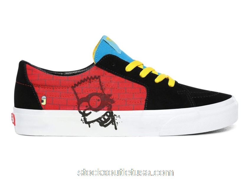 Outlet Vans Old Skool The Simpsons El Barto (Kids) VN0A4BUU17A