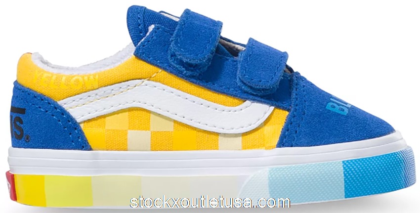 Outlet Vans Old Skool V MoMA Color Wheel (TD)