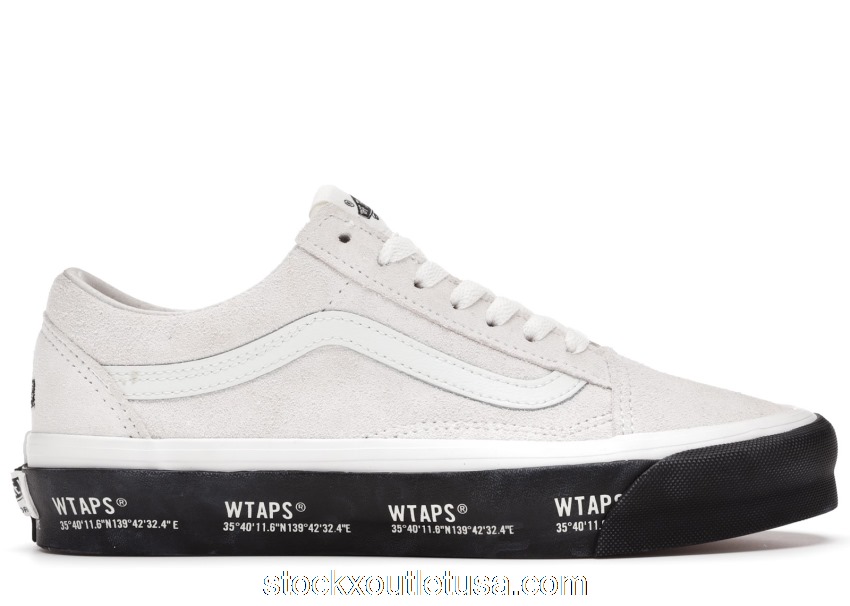 Outlet Vans Old Skool WTAPS White Black VN0A4P3X20F