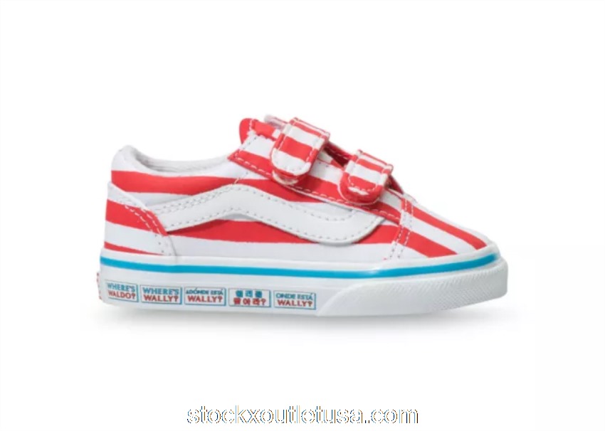 Outlet Vans Old Skool Wheres Waldo International Stripes (TD) VN0A38JN3UV