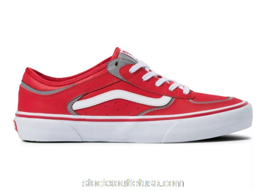 Outlet Vans Rowley Racing Red VN0A5KQTR30