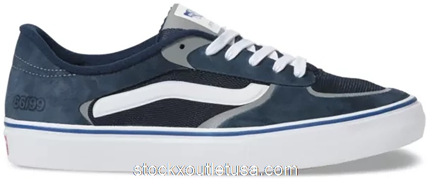 Outlet Vans Rowley Rapidweld Navy White VN0A4P37NAV