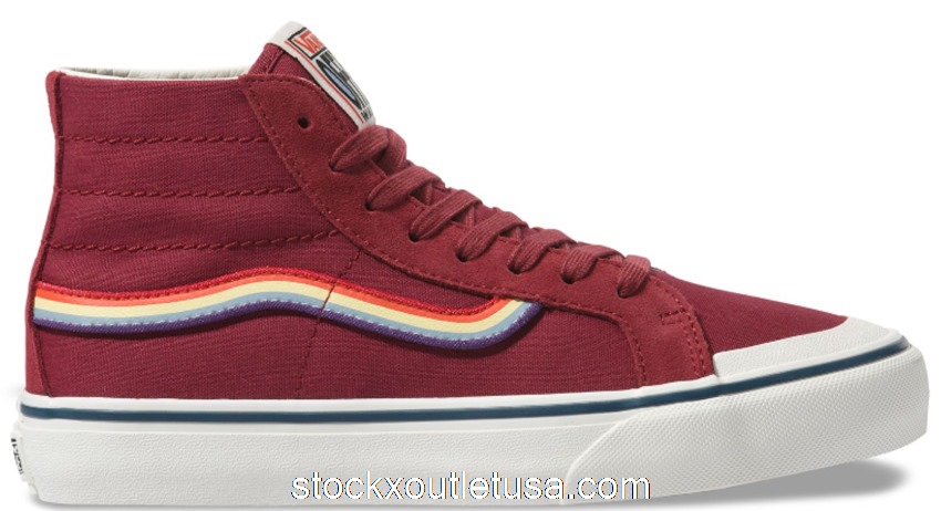 Outlet Vans Sk8-Hi 138 Decon SF Rad Rainbow Pride (2019) (W)
