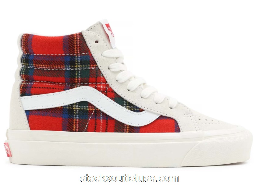 Outlet Vans Sk8-Hi 38 DX Anaheim Factory Pendleton Tartan VN0A38GF9GT