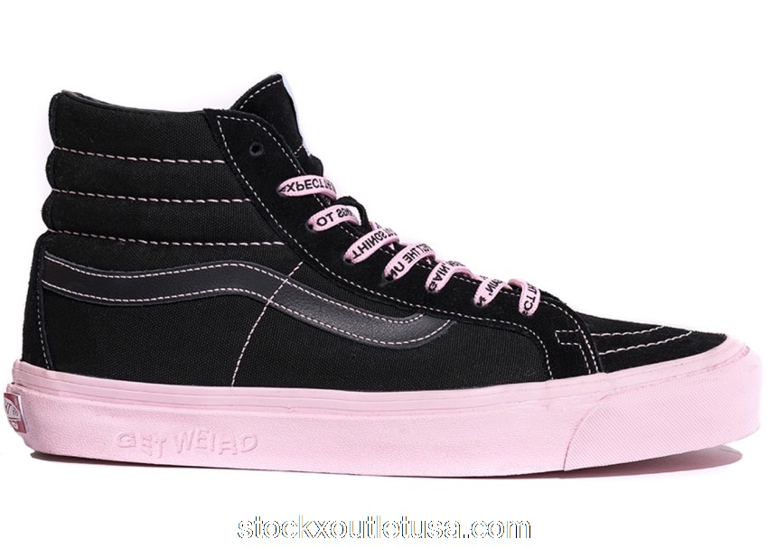 Outlet Vans Sk8-Hi Anti Social Social Club Get Weird Black VN0A36C7OYN