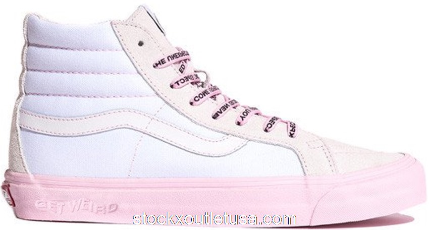 Outlet Vans Sk8-Hi Anti Social Social Club Get Weird White VN0A36C7OYO