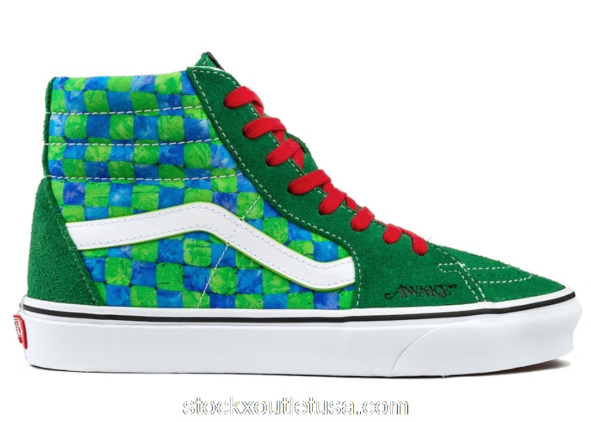 Outlet Vans Sk8-Hi Awake NY Green
