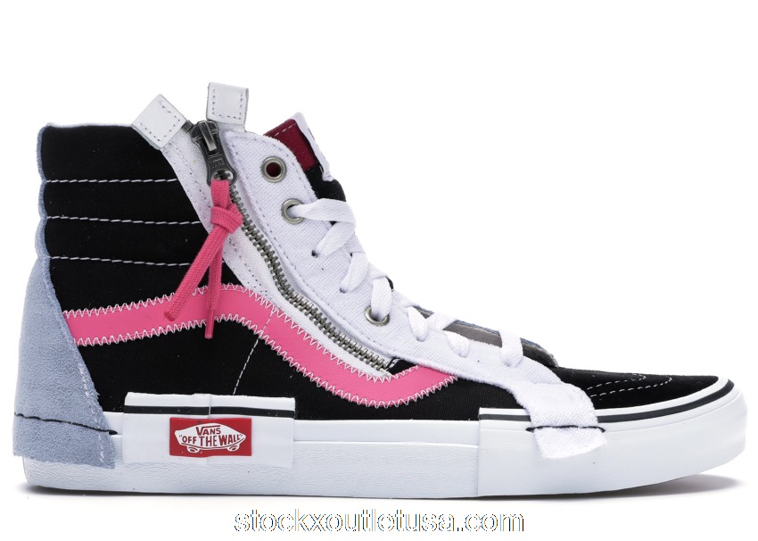 Outlet Vans Sk8-Hi Cap Black Azalea Pink VN0A3WM1XKS