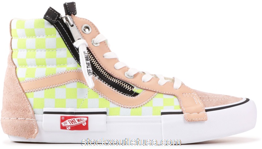 Outlet Vans Sk8-Hi Cap Deconstructed Rose Cloud VN0A3TKMUC1
