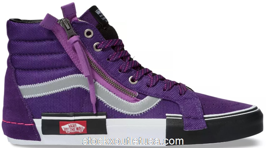 Outlet Vans Sk8-Hi Cap Violet Indigo Reflective