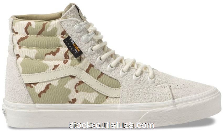 Outlet Vans Sk8-Hi Cordura Desert Camo