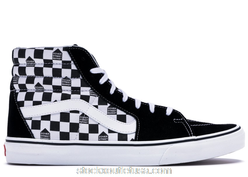 Outlet Vans Sk8-Hi DSM Checkerboard Black White VN000TS9J7L