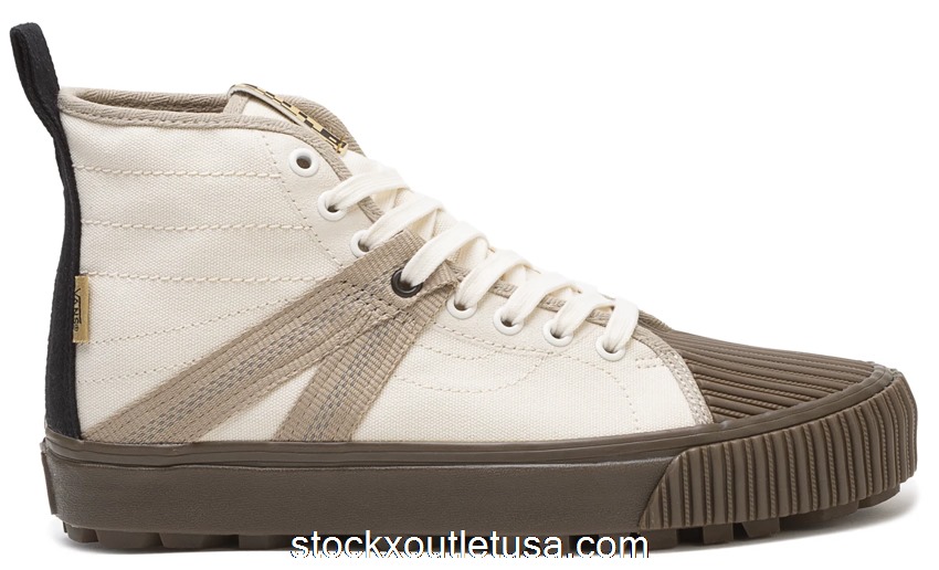 Outlet Vans Sk8-Hi Decon V Lug Taka Hayashi Natural VN0A4P3OTX6