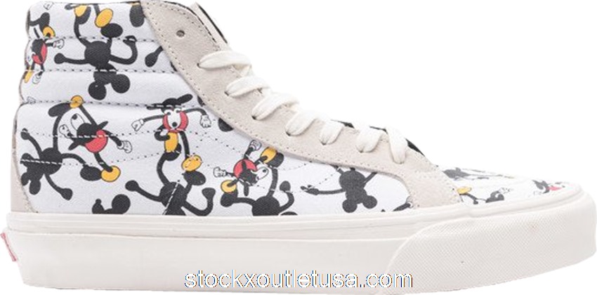 Outlet Vans Sk8-Hi Disney x Geoff McFetridge VA38FYRNQ