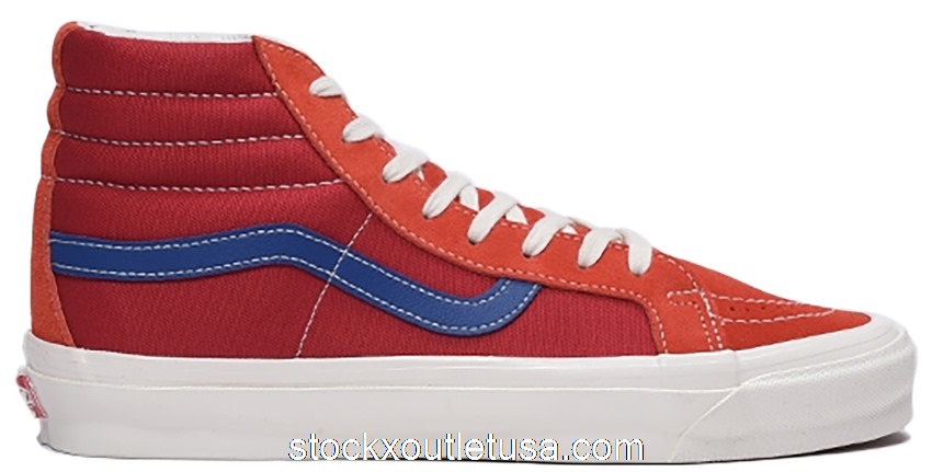 Outlet Vans Sk8-Hi Grenadine Pompeian Red VN0A4BVBXEN