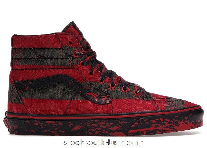 Outlet Vans Sk8-Hi Horror Pack Nightmare on Elm Street Freddy Krueger VN0A4U3CZV1