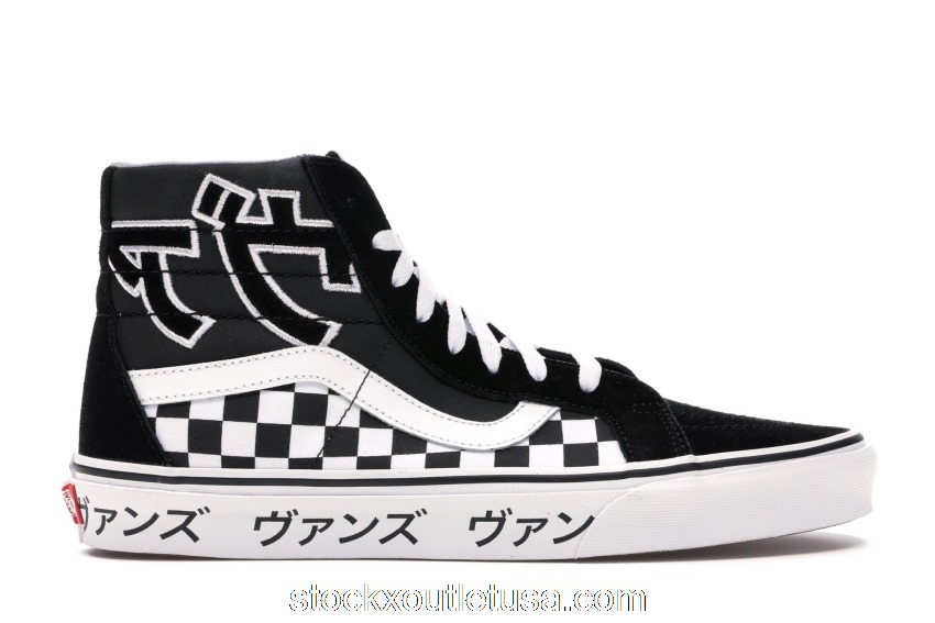 Outlet Vans Sk8-Hi Japanese Type Black White VN0A2XSBSJZ