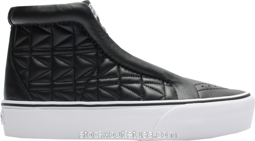 Outlet Vans Sk8-Hi Laceless Platform Karl Lagerfeld Quilt VA38F7OEK