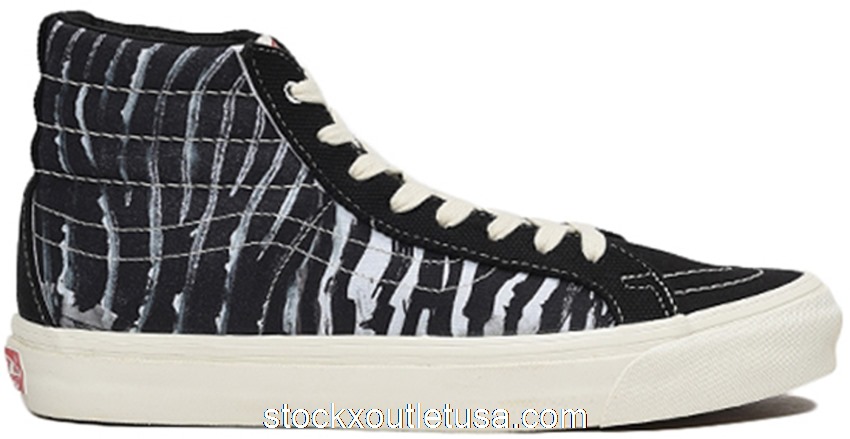 Outlet Vans Sk8-Hi Ralph Steadman Zebra VN0A45JLVQV
