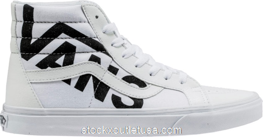 Outlet Vans Sk8-Hi Re-Issue Logo Pack White VN0A2XSBQW8