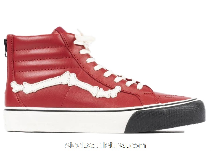 Outlet Vans Sk8-Hi Reissue Zip Blends Bones Chili Pepper VN0000SPE01