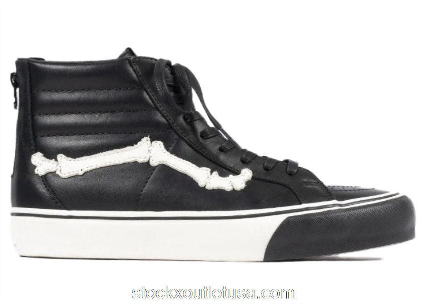 Outlet Vans Sk8-Hi Reissue Zip LX Blends Bones Black White VN0000SPA17
