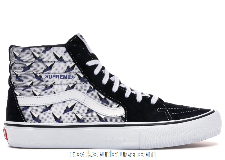 Outlet Vans Sk8-Hi Supreme Diamond Plate Black VN0A45JDTEB