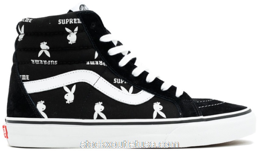 Outlet Vans Sk8-Hi Supreme Playboy Black VN0TVMD7M