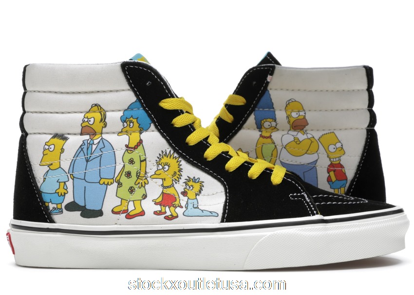 Outlet Vans Sk8-Hi The Simpsons Family Portrait