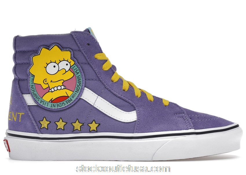 Outlet Vans Sk8-Hi The Simpsons Lisa