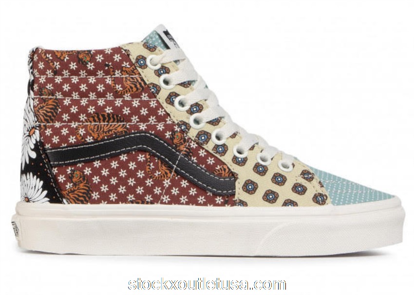 Outlet Vans Sk8-Hi Tiger Patchwork VN0A4BV61IO1