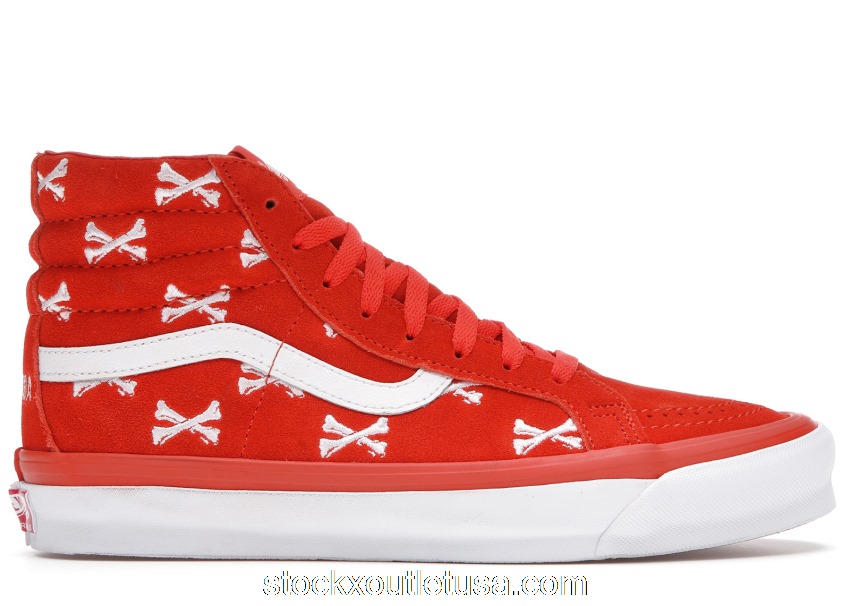 Outlet Vans Sk8-Hi WTAPS Bones Orange VN0A4BVB20Q1
