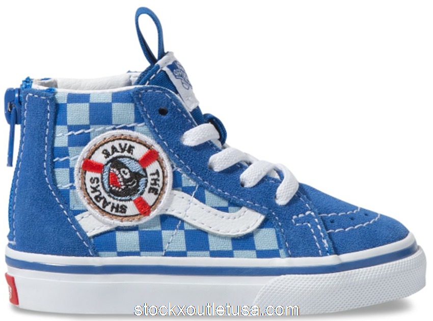 Outlet Vans Sk8-Hi Zip Discovery Shark Week (2019) (TD)