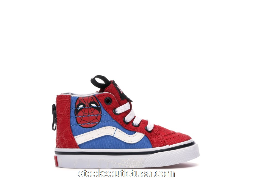 Outlet Vans Sk8-Hi Zip Marvel Spider Man (TD) VNOA32R3U4I