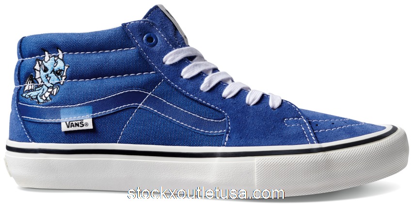 Outlet Vans Sk8-Mid Pro Alltimers True Navy VN0A4ODRSOY