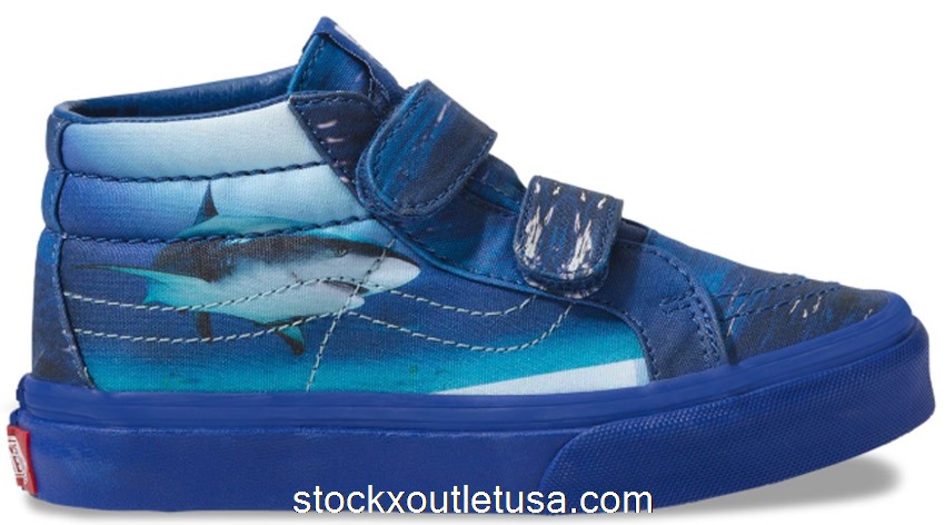 Outlet Vans Sk8-Mid Re-Issue V Discovery Shark Week (2019) (PS)