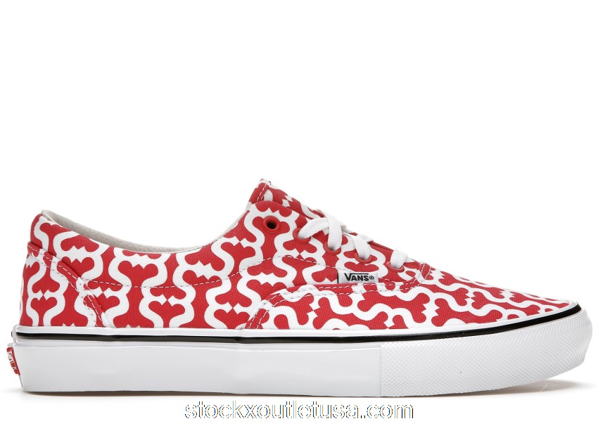 Outlet Vans Skate Era Supreme Monogram S Logo Red
