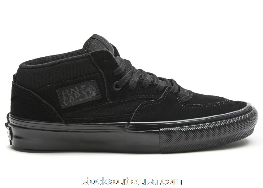 Outlet Vans Skate Half Cab Triple Black VN0A5FCDBKA