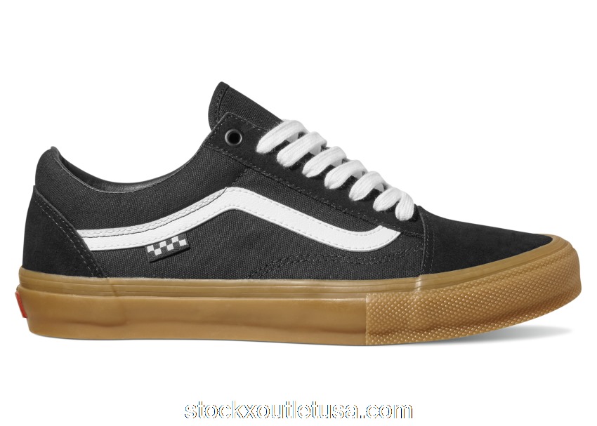 Outlet Vans Skate Old Skool Black White Gum VN0A5FCBB9M