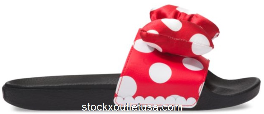 Outlet Vans Slide-On Disney Minnie Mouse Bow (W)