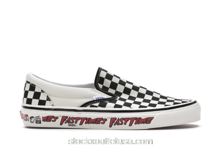 Outlet Vans Slip-On 98 DX Anaheim Factory Fast Times VN0A3JEXWVP