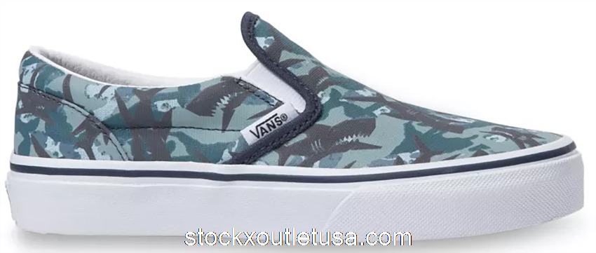 Outlet Vans Slip-On Animal Camo (PS) VN0A4BUTWKY