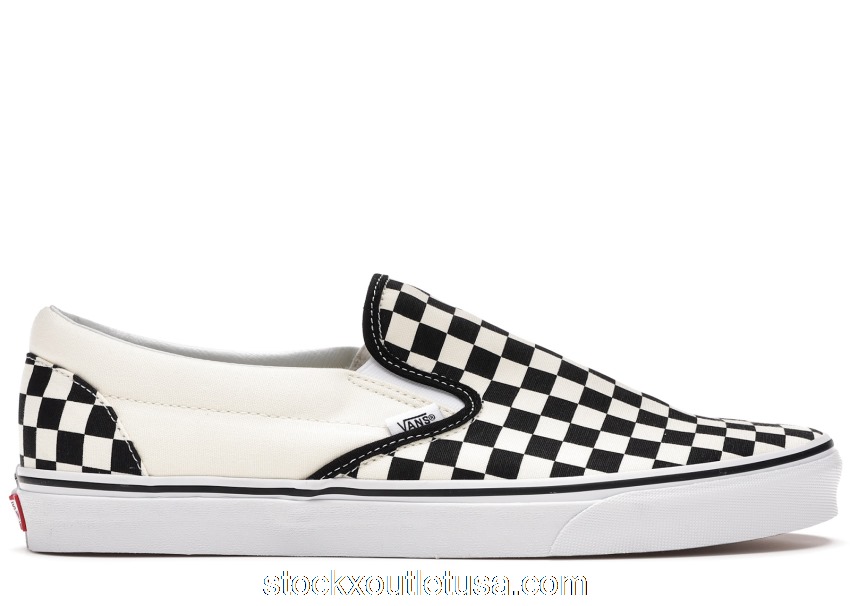Outlet Vans Slip-On Checkerboard VN000EYEBWW